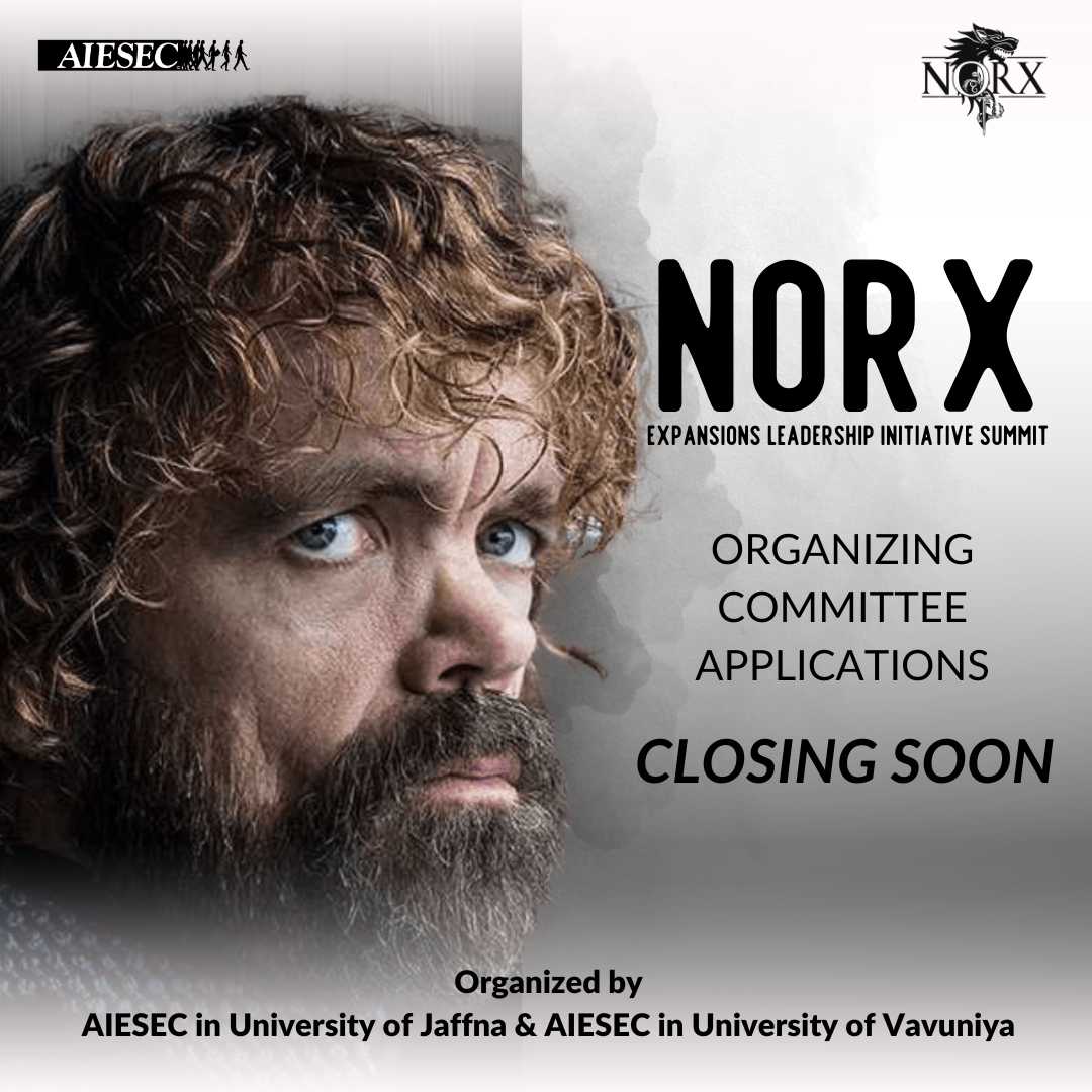 AIESEC poster: Organizing Committee Applications open now (1)